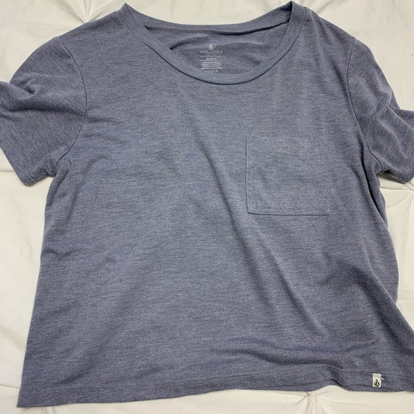 Volcom Cropped Pocket Tee - Picture 2 of 4